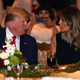 Melania and Don having a nice time together on Christmas Eve